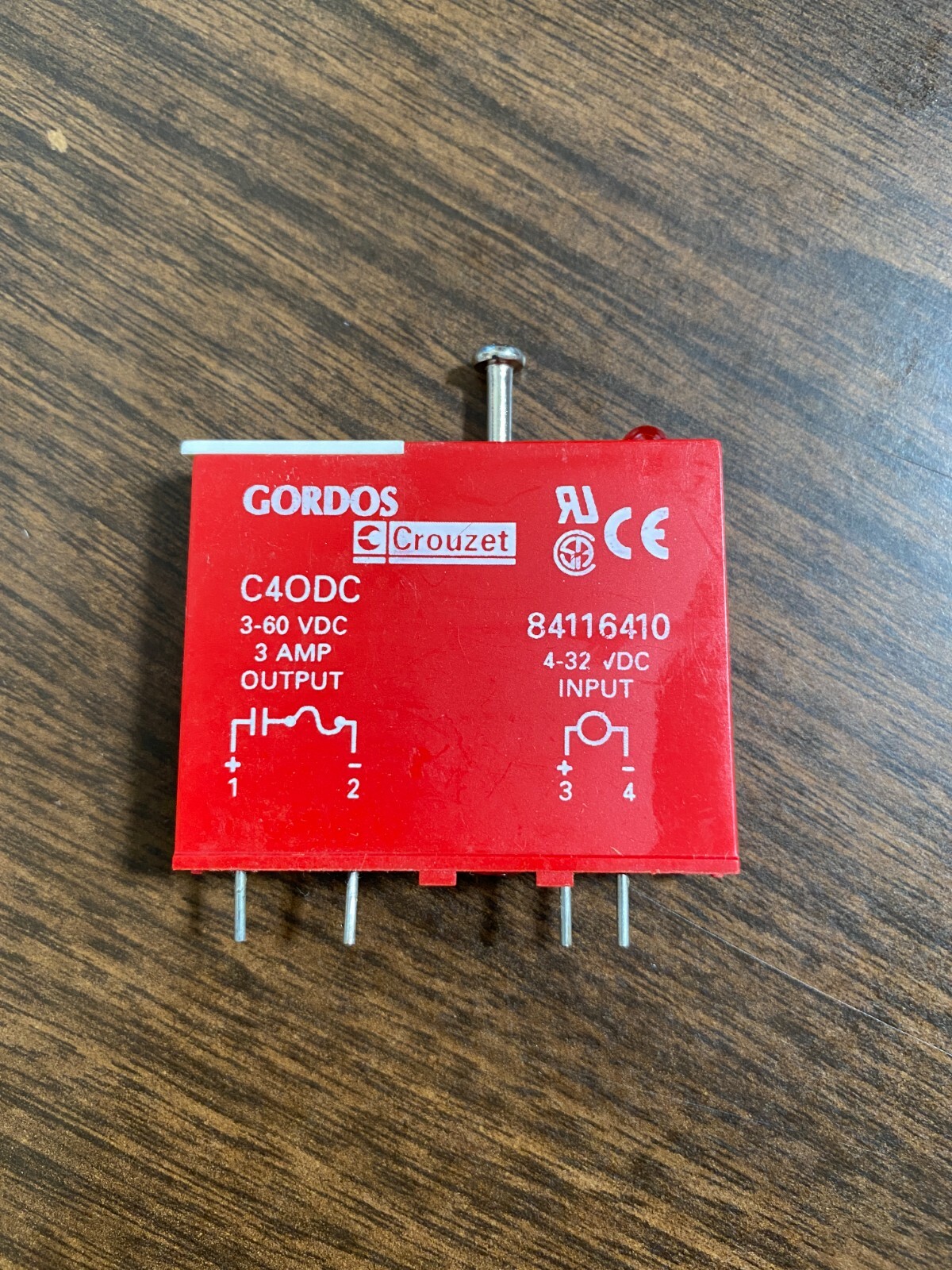 CROUZET Gordos  SOLID STATE RELAY  3A  3 ~ 60 V DC,  4 ~ 32 VDC Control Input