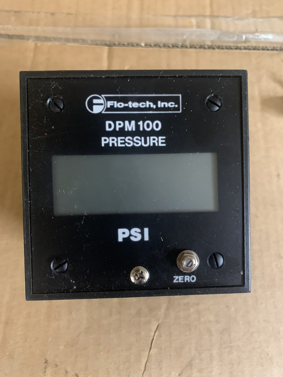 Flo-Tech DPM-100 Flow Meter Readout and Sensor