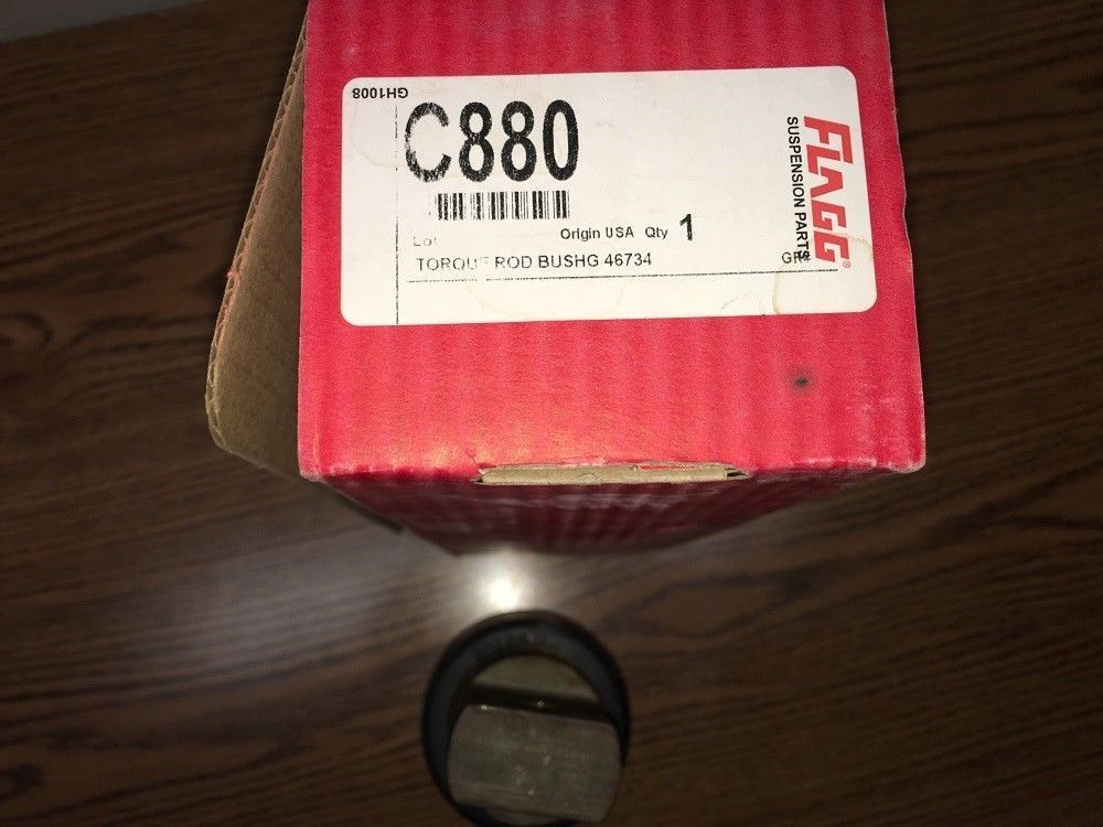 Flagg Suspension Parts Torque Rod Bushing Part No. 46734 Free Shipping!