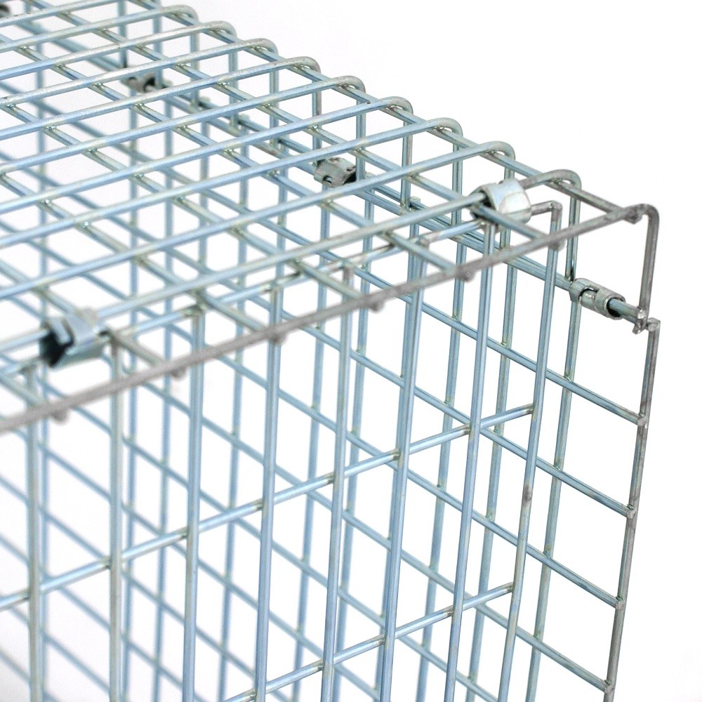 Animal Trap | 32"x12.5"x12" Large Steel Cage Spring Loaded Humane Rodent Possums