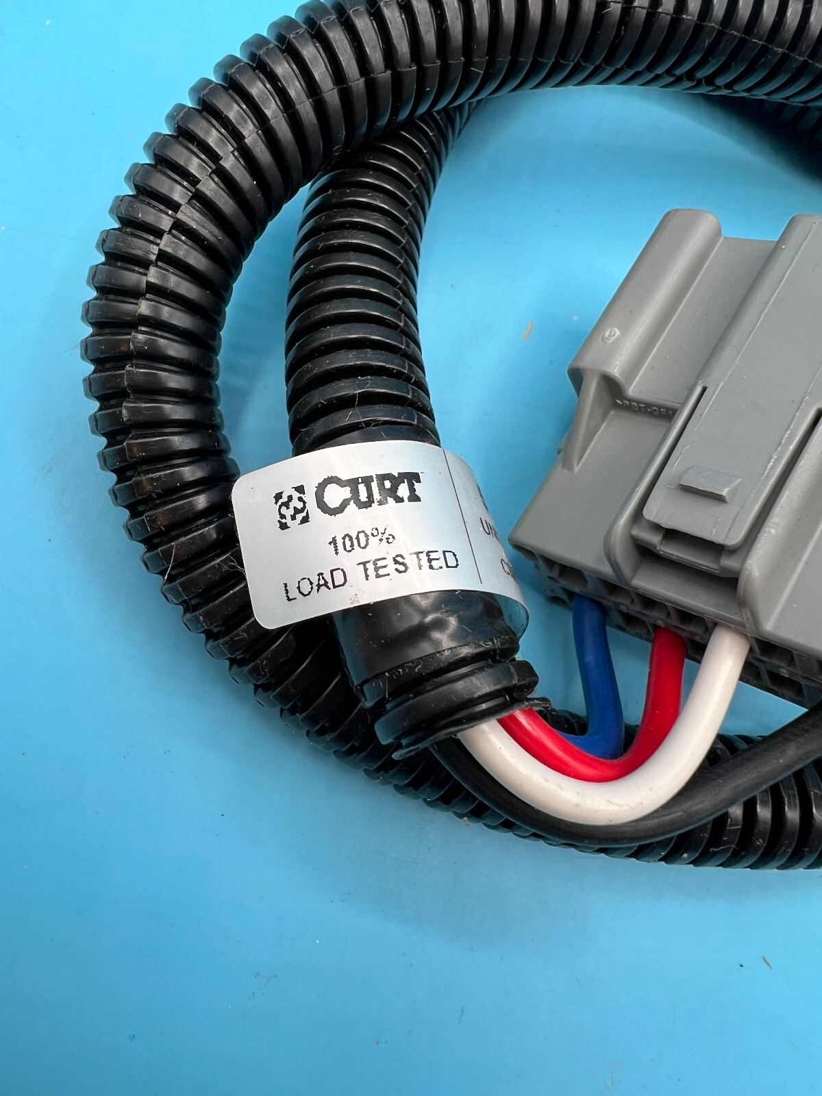 CURT 51437 Quick Plug Electric Trailer Brake Controller Wiring Harness