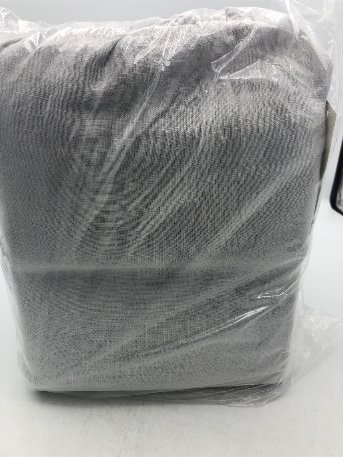Casaluna Queen 100% Washed Hemp Solid Sheet Set Gray