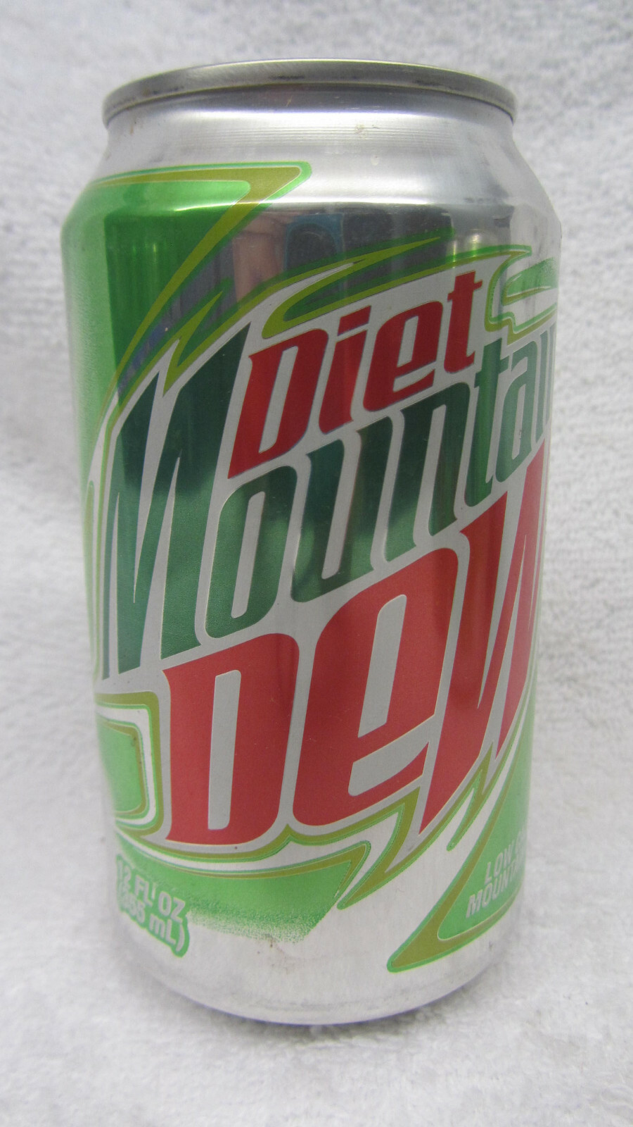 Vtg DIET Mountain Dew HAM BONE BLUES JAM 12 oz EMPTY can 2006 MT DEW ~ Ding