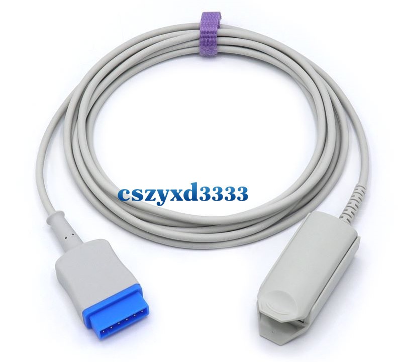 11Pin SpO2 Sensor Probe Cable For GE Dash 2500 4000 3500 Salar 7000 Eagle 4000