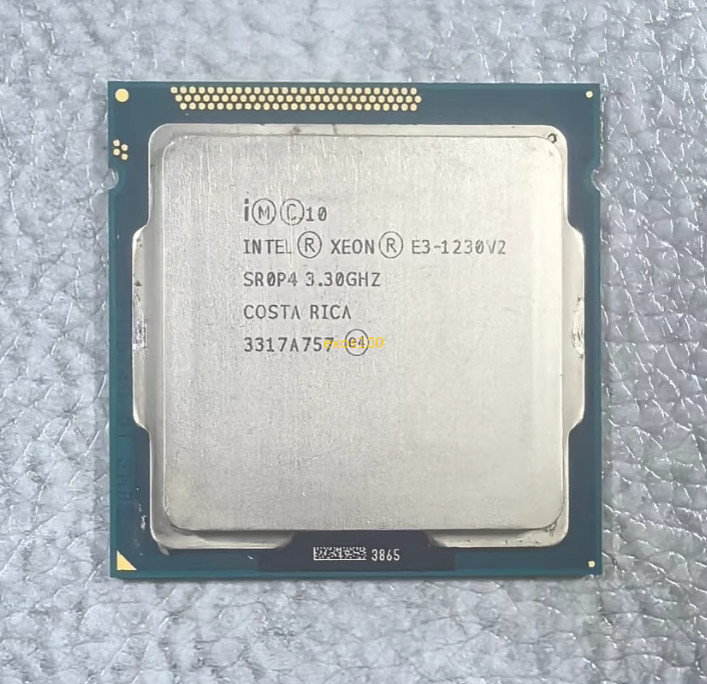 Intel Xeon E3-1230 V2 3.3GHz Quad Core Server CPU Processor SR0P4 LGA 1155
