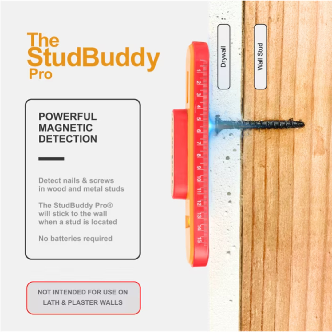 The StudBuddy Pro Magnetic Stud Finder
