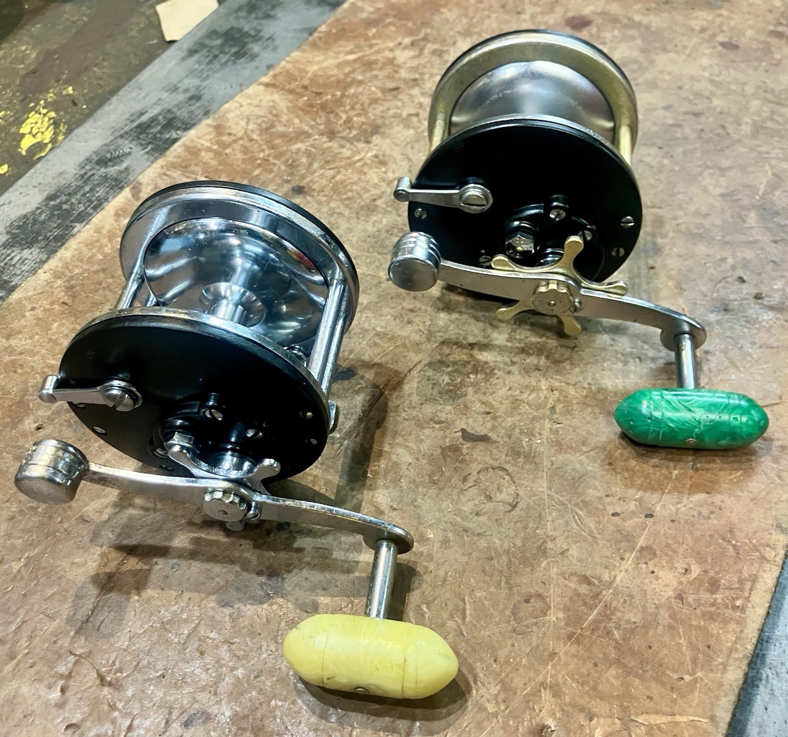 Pair Of Penn 60 • Long Beach • Saltwater Fishing Reels • Fully Serviced • USA