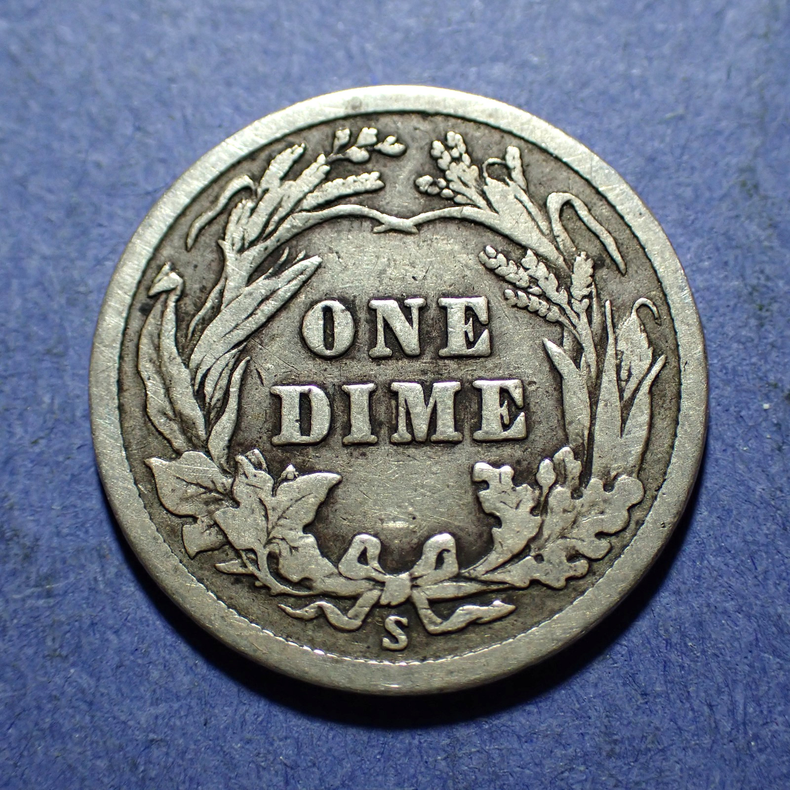 1914-S Barber Dime G/VG
