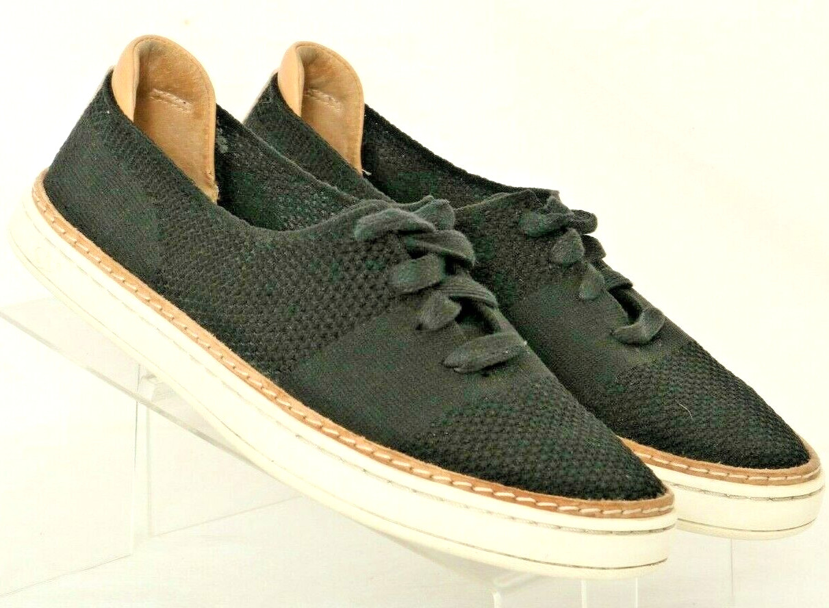 UGG Australia Pinkett 1016754 Black Casual mesh Sneakers shoes Women's 6