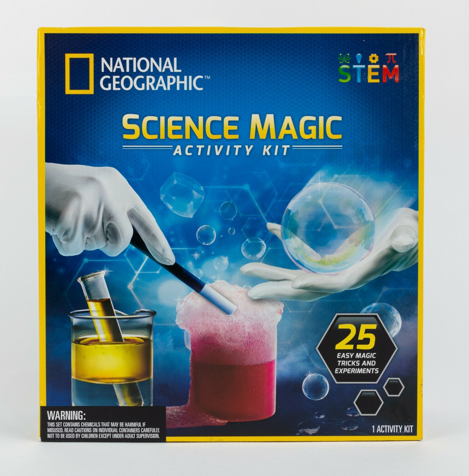 **NEW** National Geographic Science Magic Activity Kit STEM 25 Easy Magic Tricks