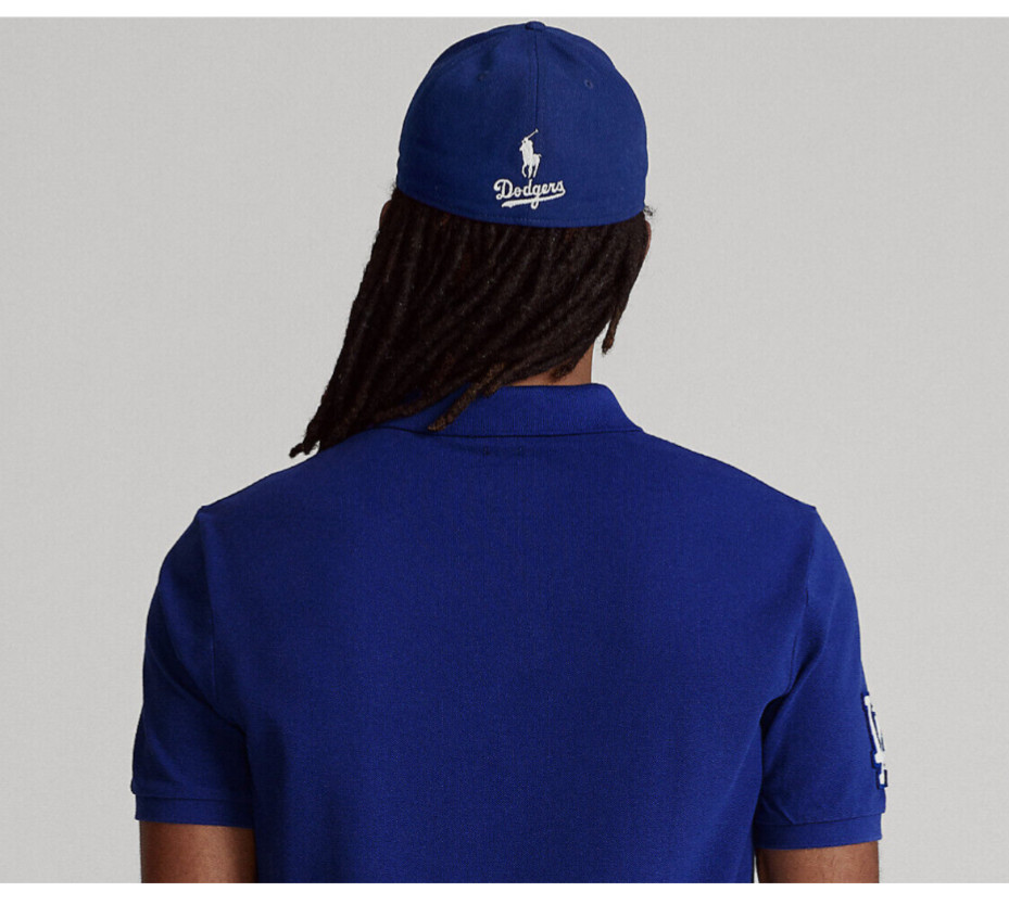Los Angeles Dodgers Polo Ralph Lauren x New Era LA Blue 49FORTY Baseball Hat Cap