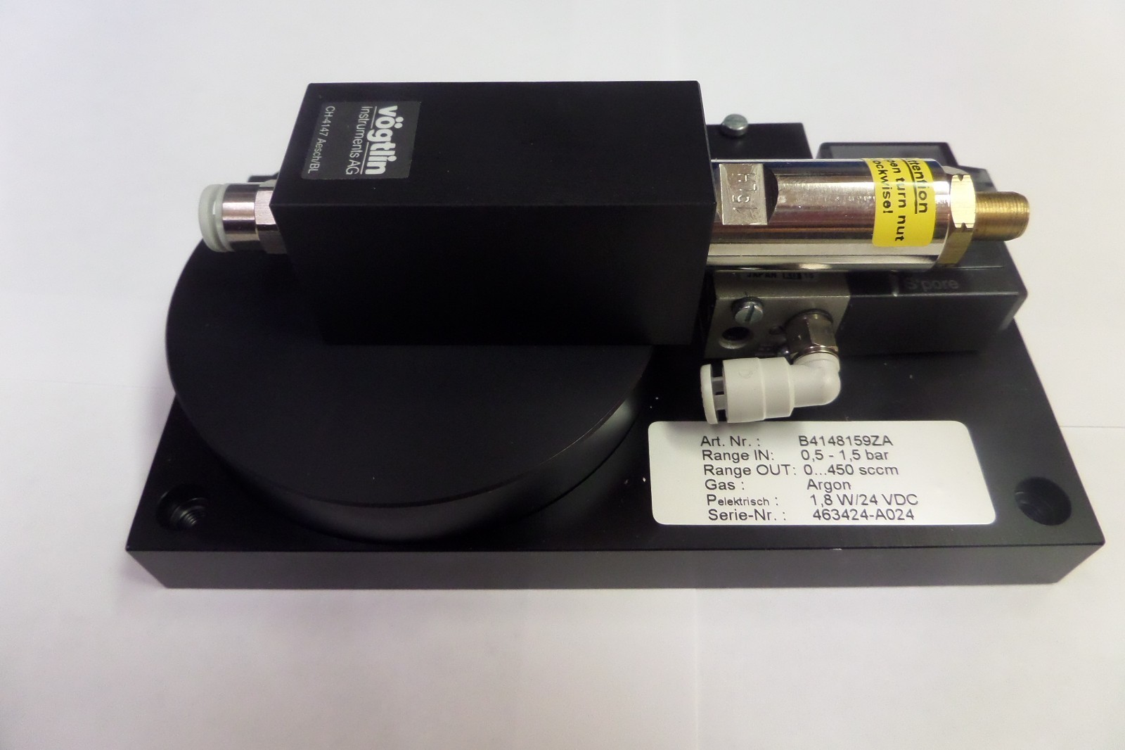 Vogtlin Assembly Argon Gas B4148159ZA 1,8W/24 VDC New