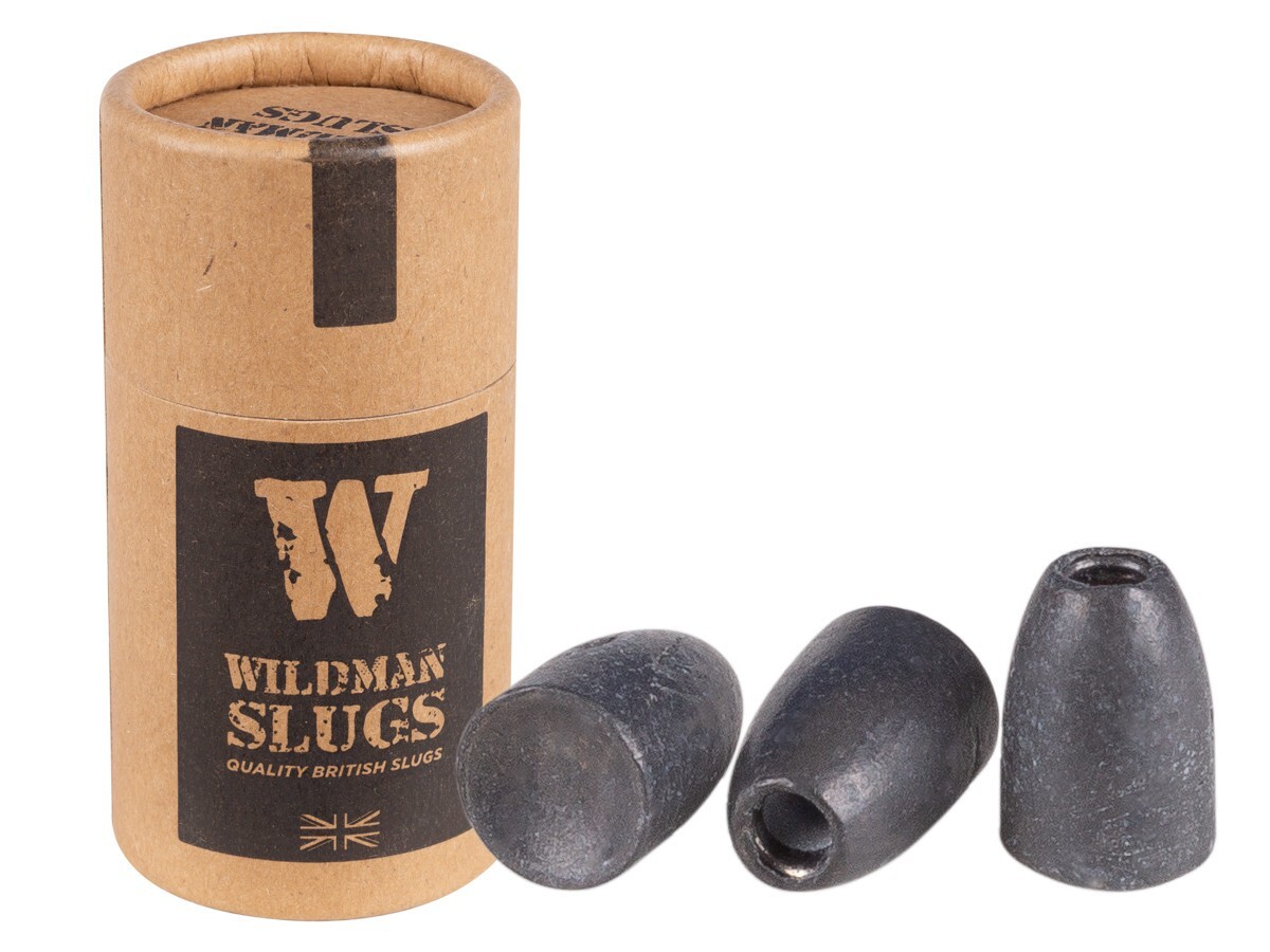 WILDMAN Slug HP 100 Count HOLLOW POINT 6.35mm .25 Caliber Airgun Pellets