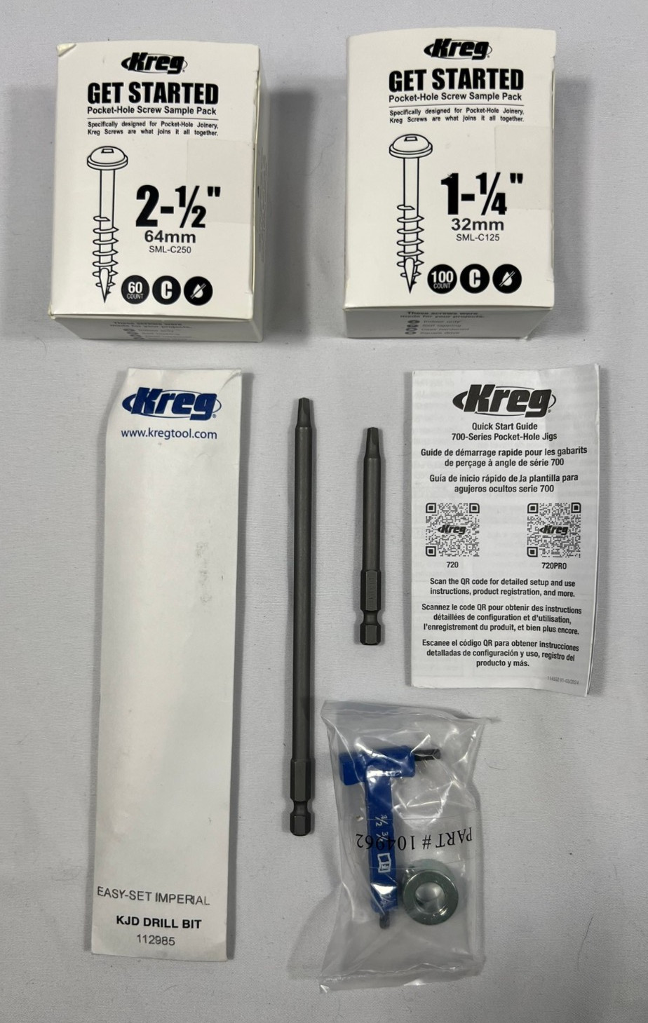 Kreg 720PRO Pocket Hole Jig System Docking Station New Open Box