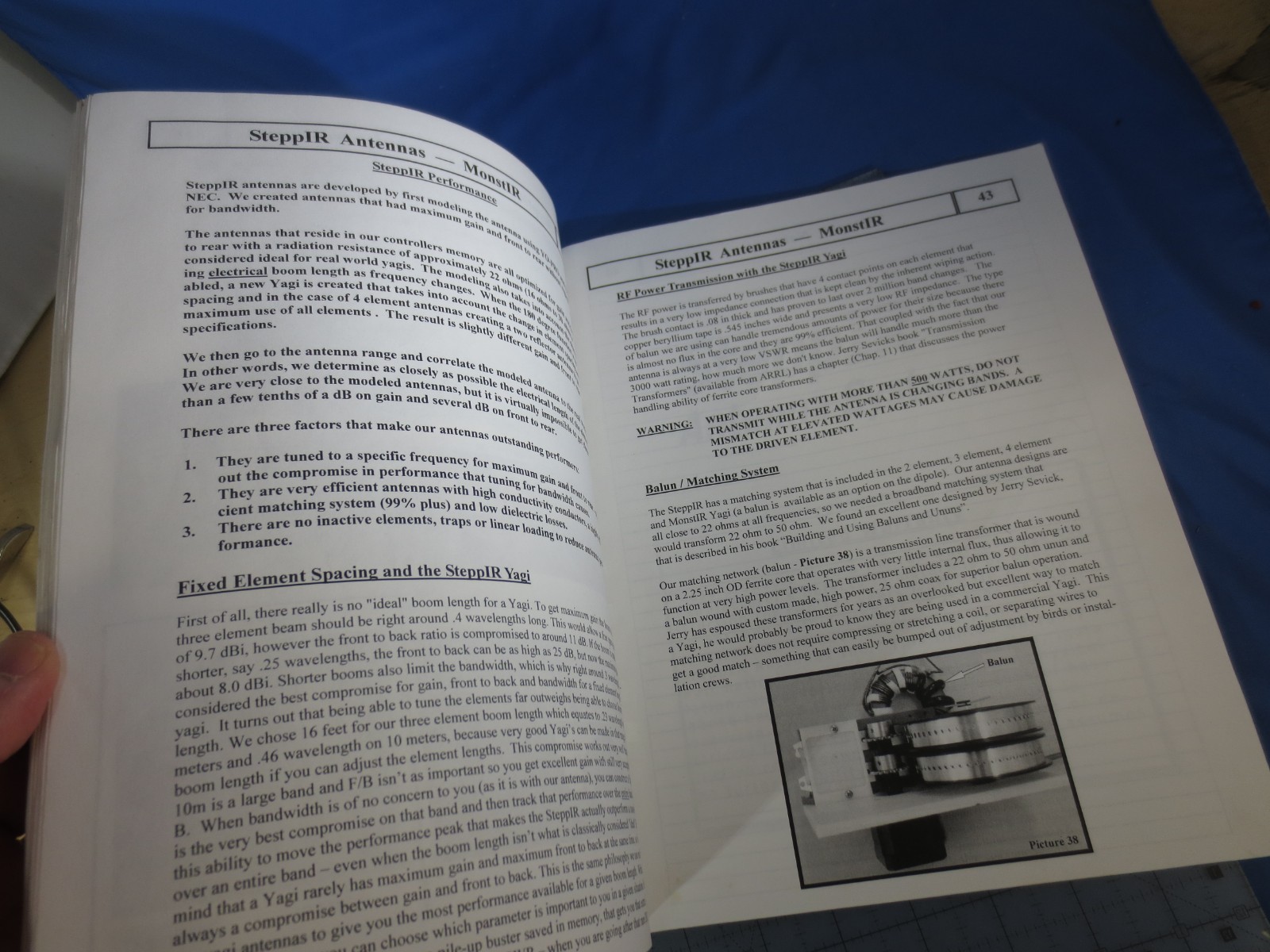 SteppIR Antenna Systems MonstIR Manual Only (Free Shipping!)