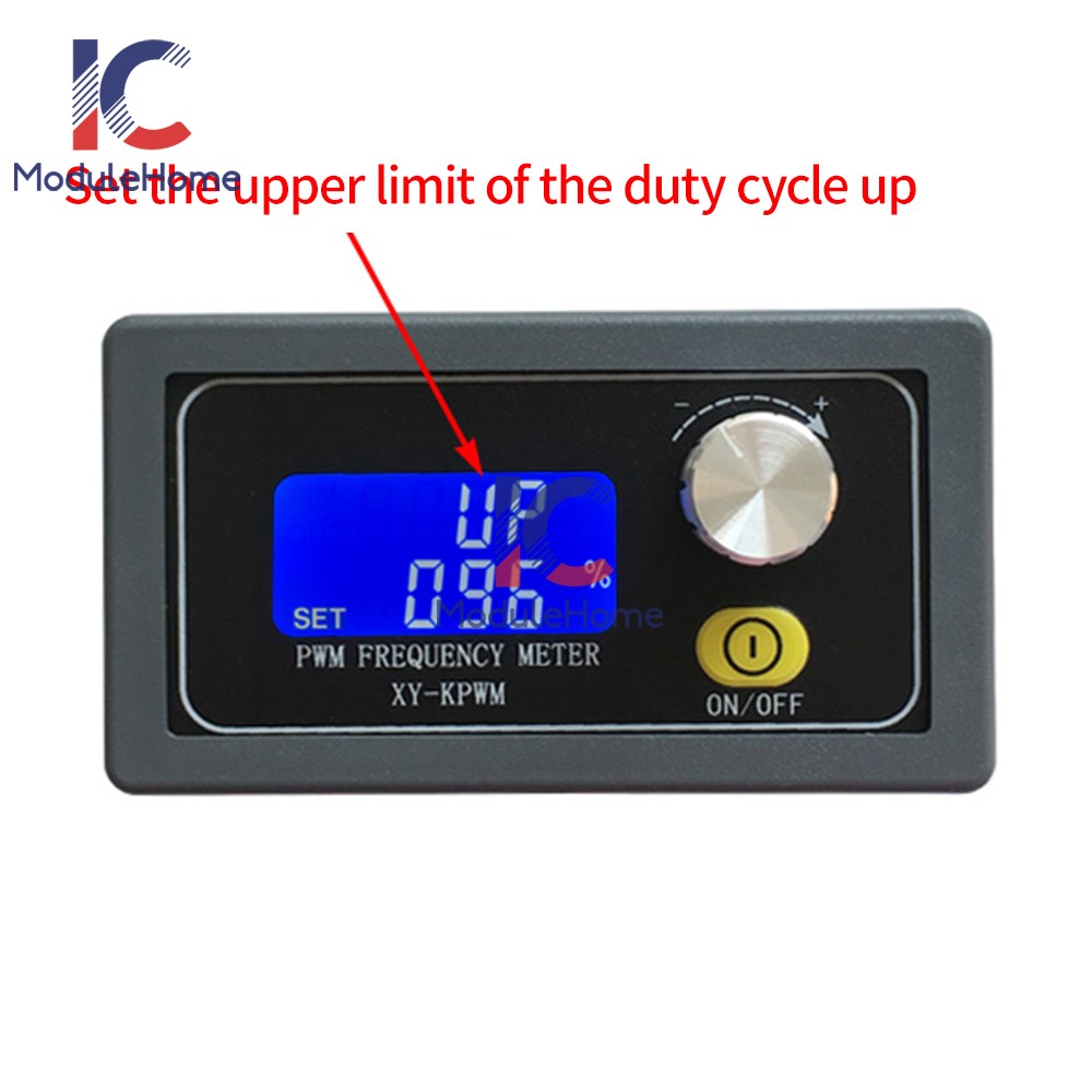Adjustable PWM Pulse Frequency Duty Cycle Square Wave PWM1 Signal Generator