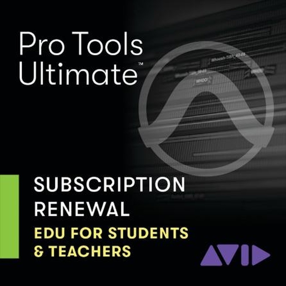 Pro Tools - ULTIMATE 1-Year Subscription RENEWAL - Student/Teacher (  - Educatio