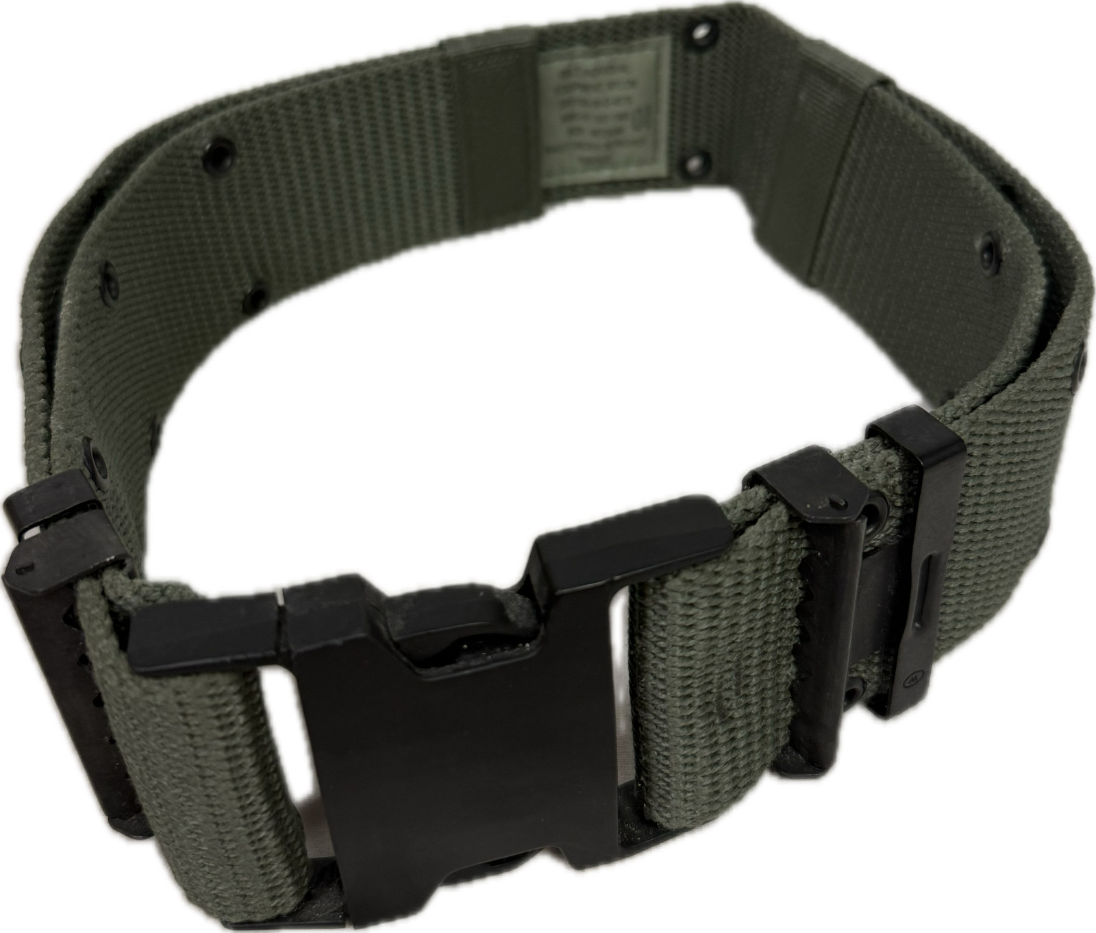 NEW USGI LC2 ALICE Belt Military USMC / Army Web Nylon Belt OD Green MEDIUM