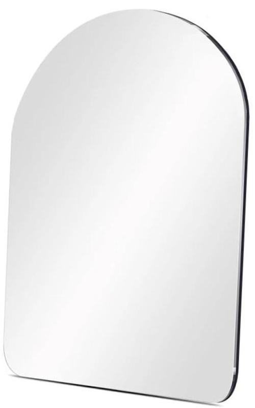 Magnetic Wall Mirror - Semicircle, 5.12 * 7.09 Inch, for Home, Office,