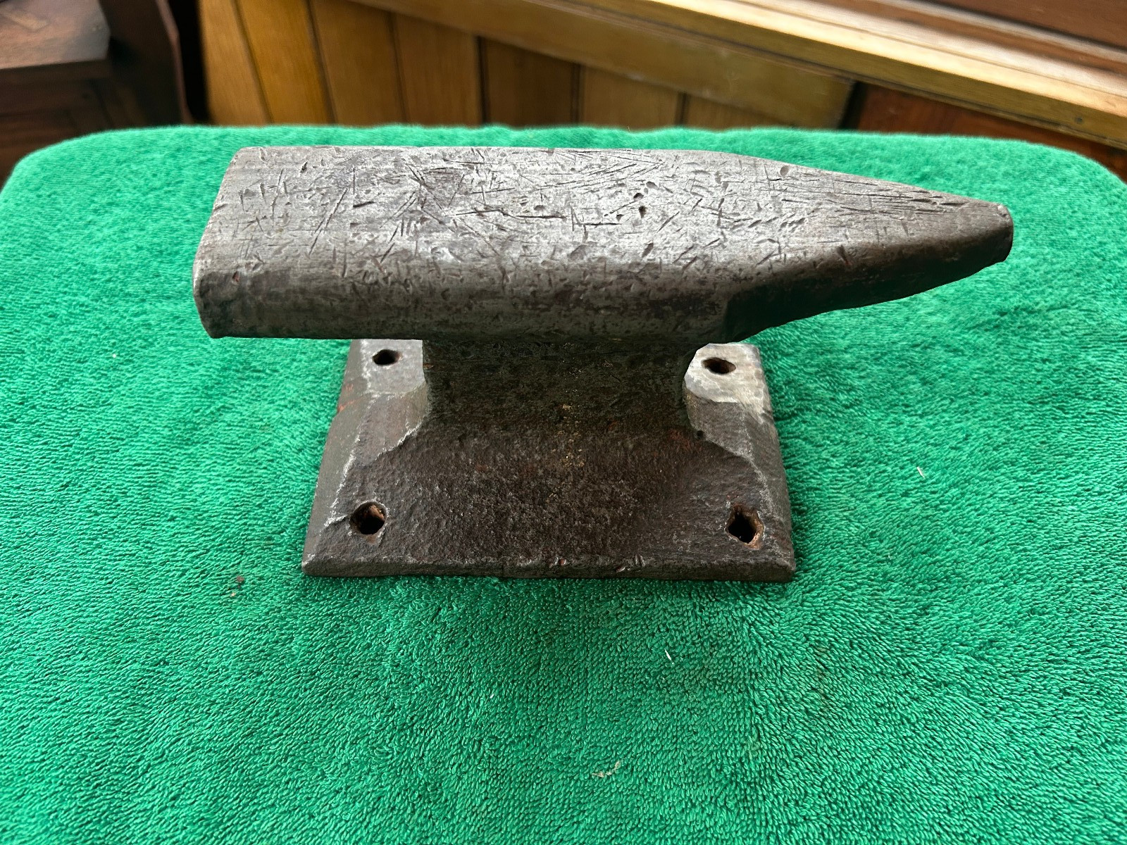 Vintake 7.12 lbs. , 7 3/8" Railroad Track Anvil, Free S/H
