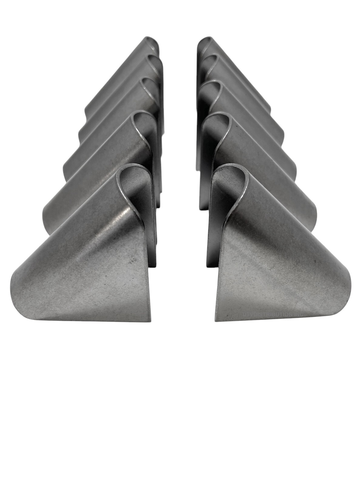 Corner Weld In Taco Style Saddle Gusset For 1-3/4" Tubing Roll Cages 10 Pack