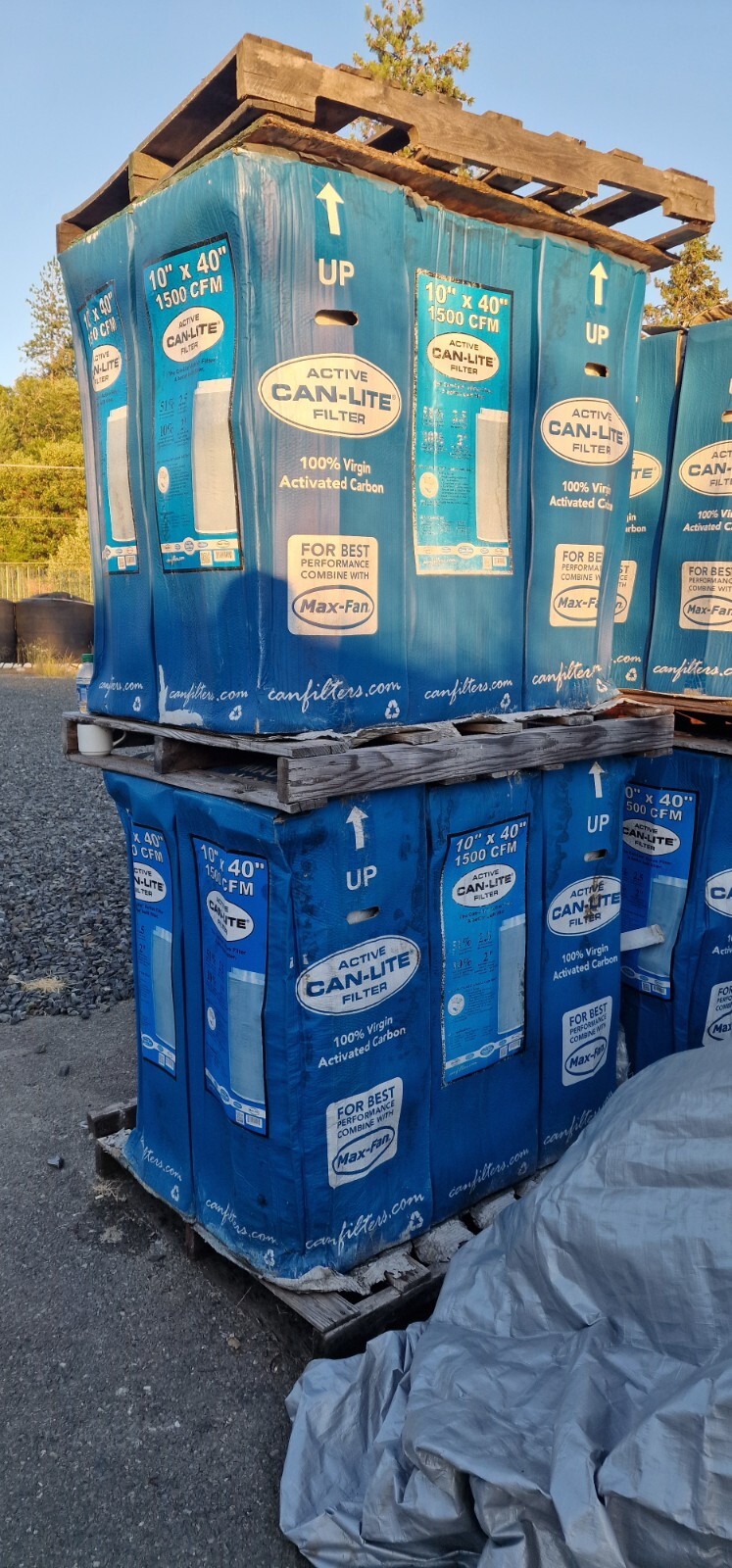 Can-Lite 10″ X 40" 1500 CFM Active Can Lite Filter