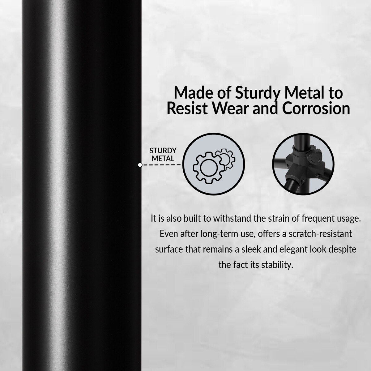 Turnstile Audio Height-Adjustable Speaker Stand with Carry Bag #SS6-SB