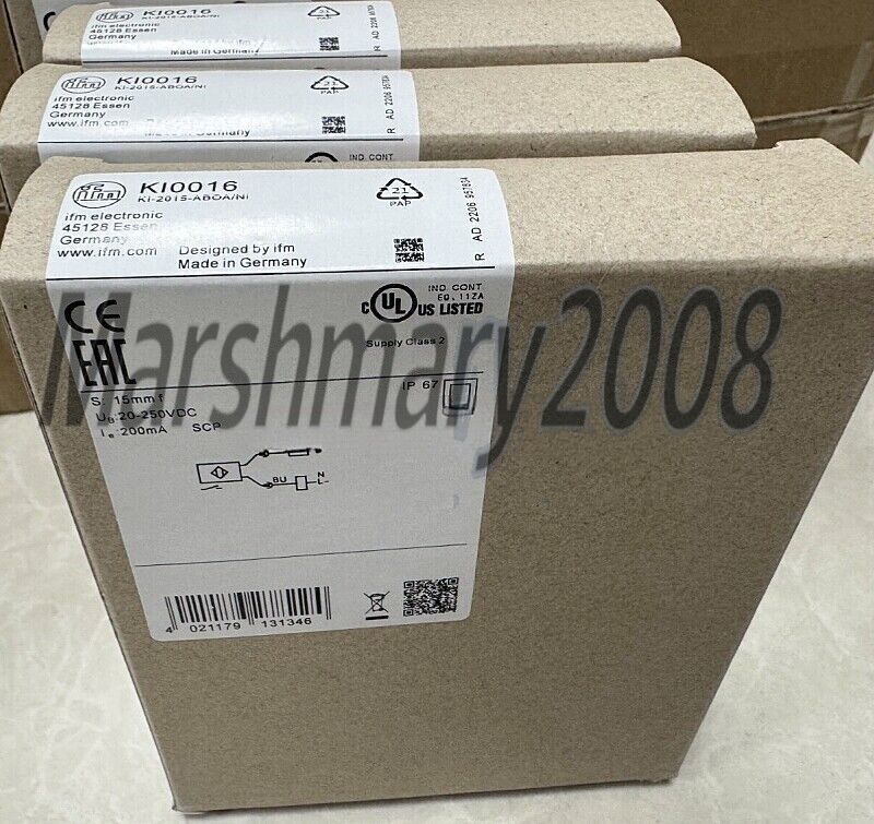 1PCS Brand New IFM KI0016 Proximity Switch Sensor KI0016 Fast Shipping