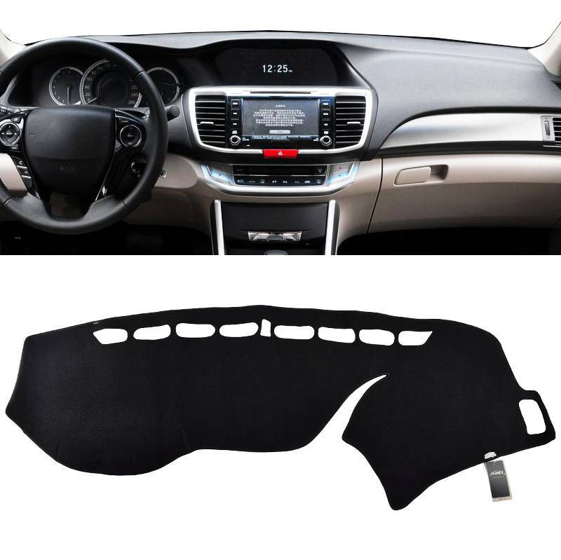 For Honda Accord 2013-17 Dash Cover Mat Dashmat Dashboard Mat Front Pad