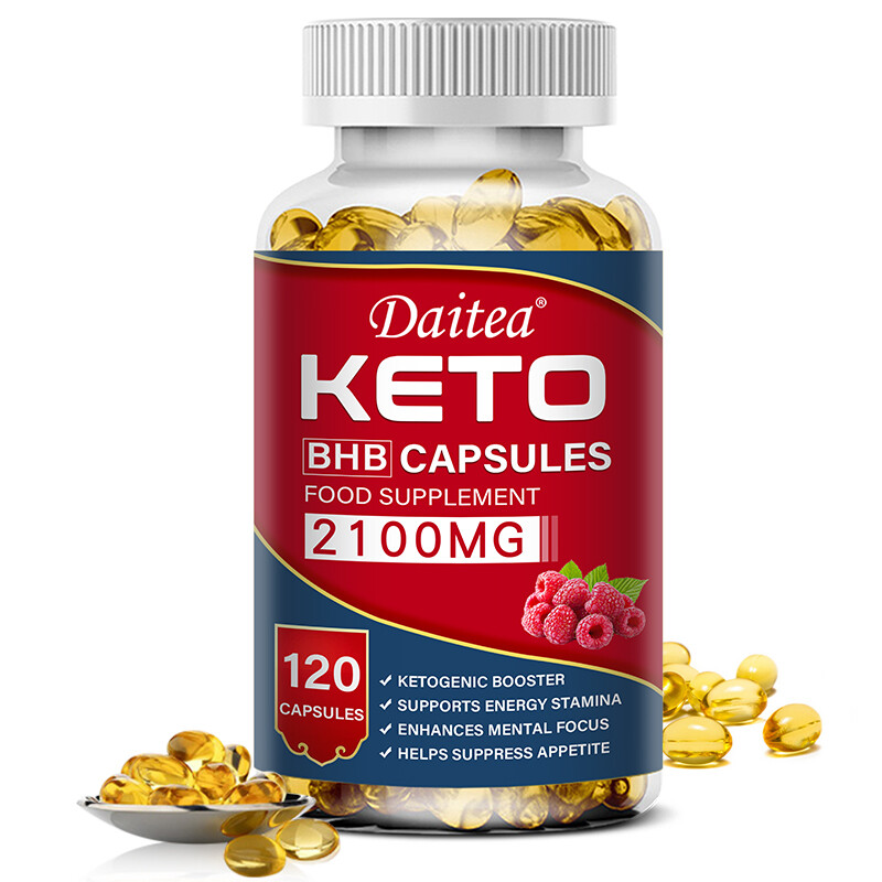 KETO BHB CAPSULES FOOD SUPPLEMENT 2100 Mg - KETOGENIC BOOST