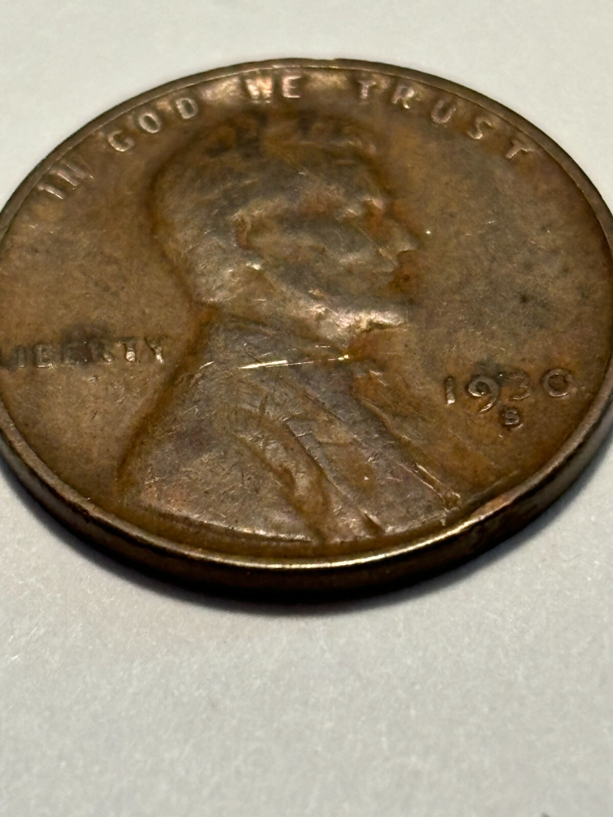 1930 s lincoln wheat cent penny free shipping
