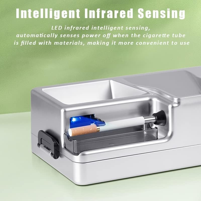 Electric Rolling Machine Automatic Cigarette Injector Handheld Tobacco Tool