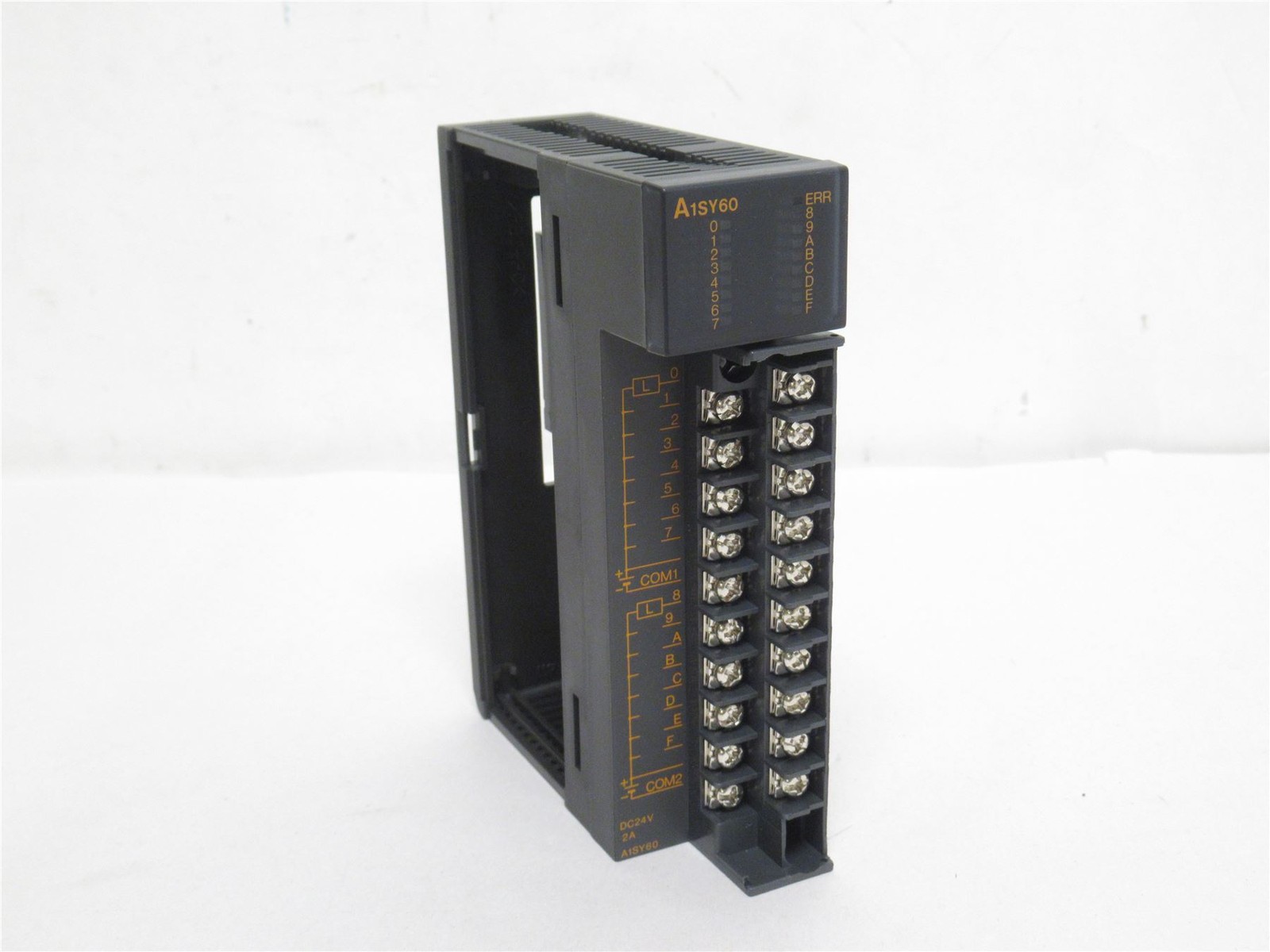 242263 New-Incomplete; Mitsubishi A1SY60 Digital Output Local Unit Module 24VDC
