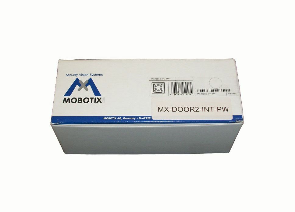 Mobotix MX-DOOR2-INT-PW Door Master For On-Wall Mounting - Weatherproof