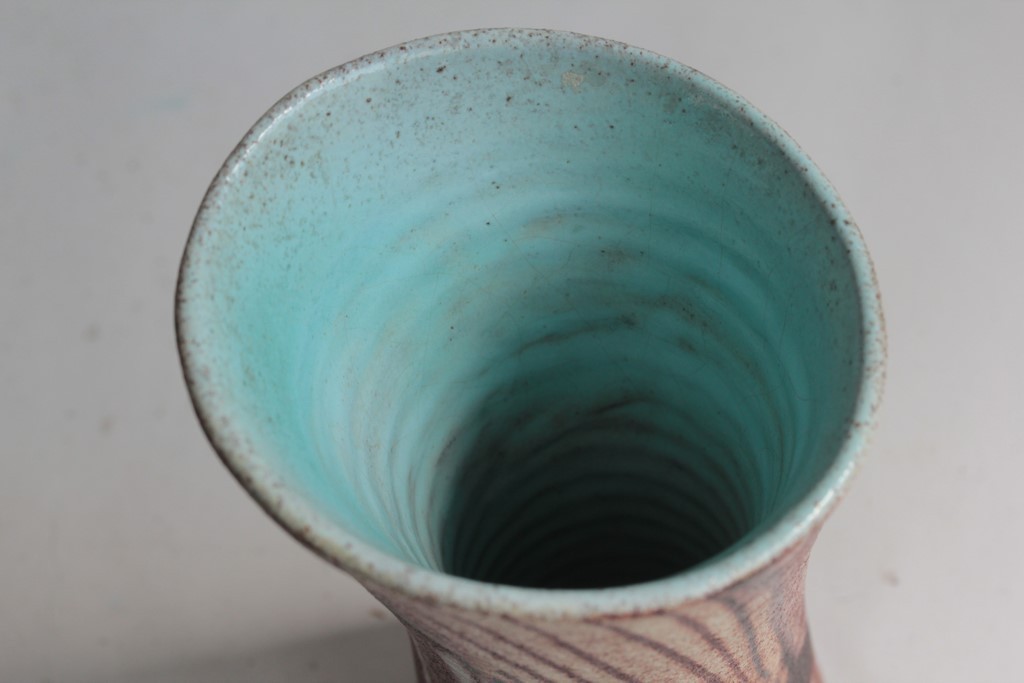 ACCOLAY Asymmetrical glazed ceramic vase (63613)