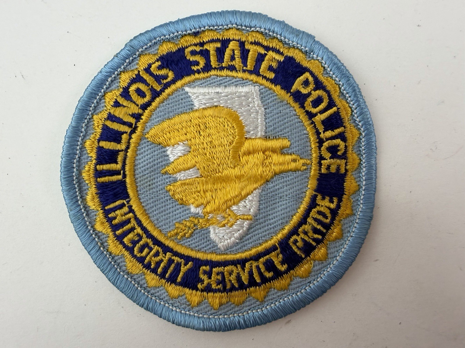 Illinois State Police Round 3" Highway Patrol Shoulder Patch