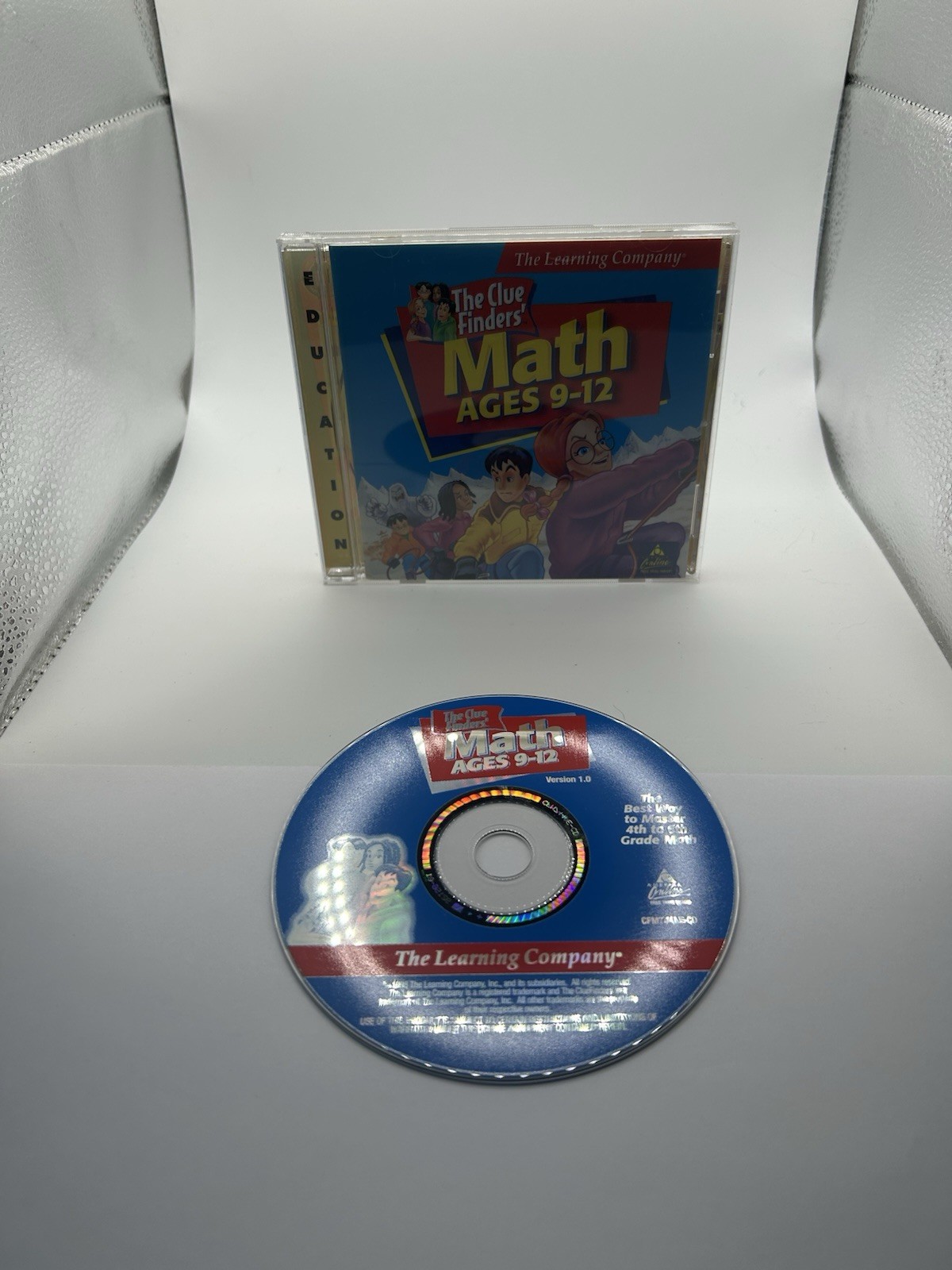 1998 The Clue Finders Math Adventures Ages 9-12 Win95/98 CD-ROM Education