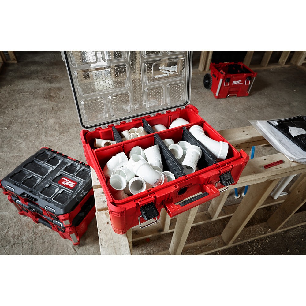 For Milwaukee 48-22-8432 Packout Deep Compartment Box with 2 Compartments US