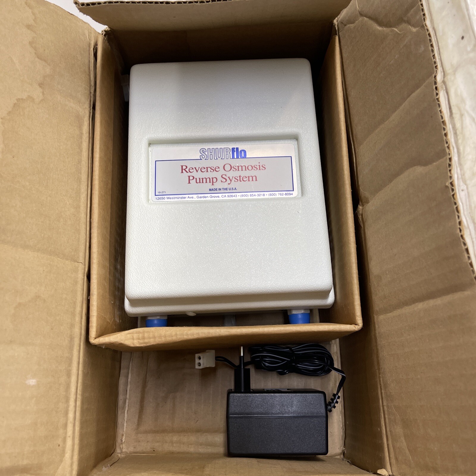 SHURFLO REVERSE OSMOSIS  PUMP SYSTEM 80 SERIES 80-120-05 115V 50GPD