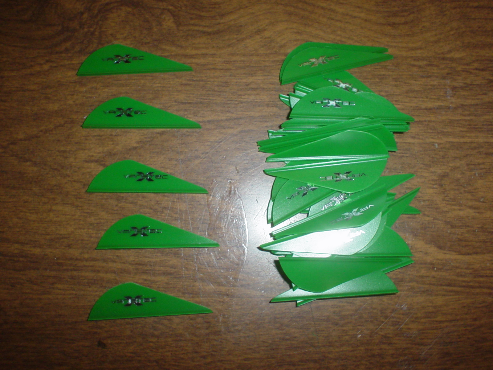 @NEW@ 100 VaneTec 2" HP Archery Arrow Vanes! Green broadhead arrows fletching