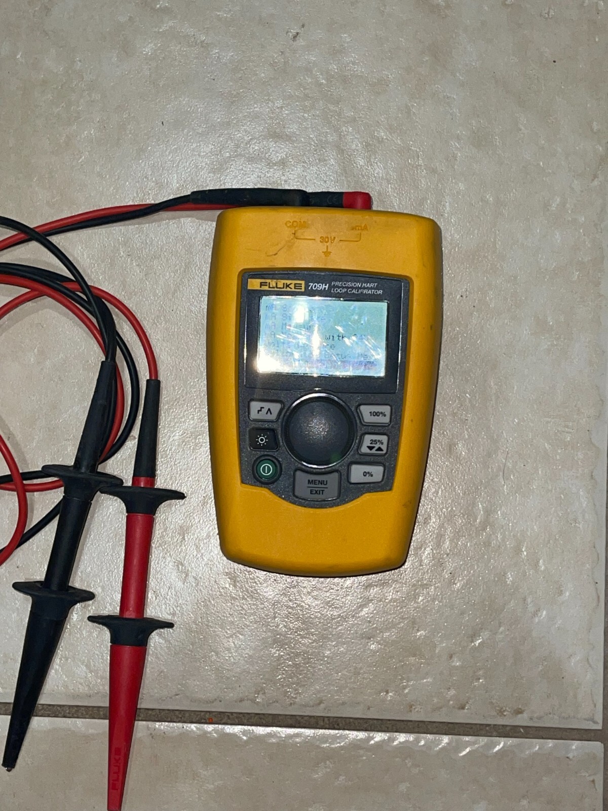 Fluke 709H Precision Loop Calibrator, HART Communications/Diagnostics
