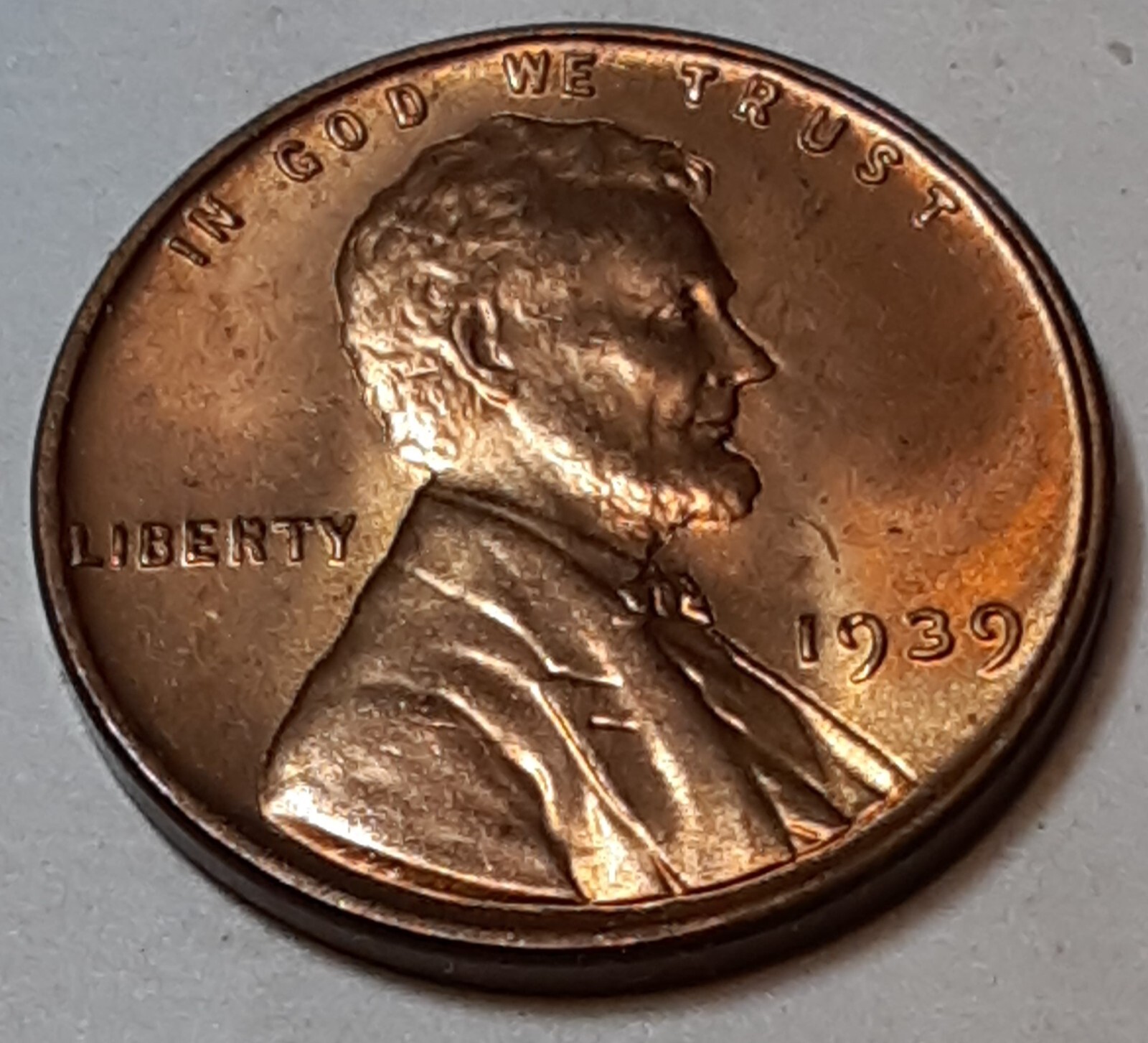 1939 Lincoln Wheat Cent  S  - Uncirculated
