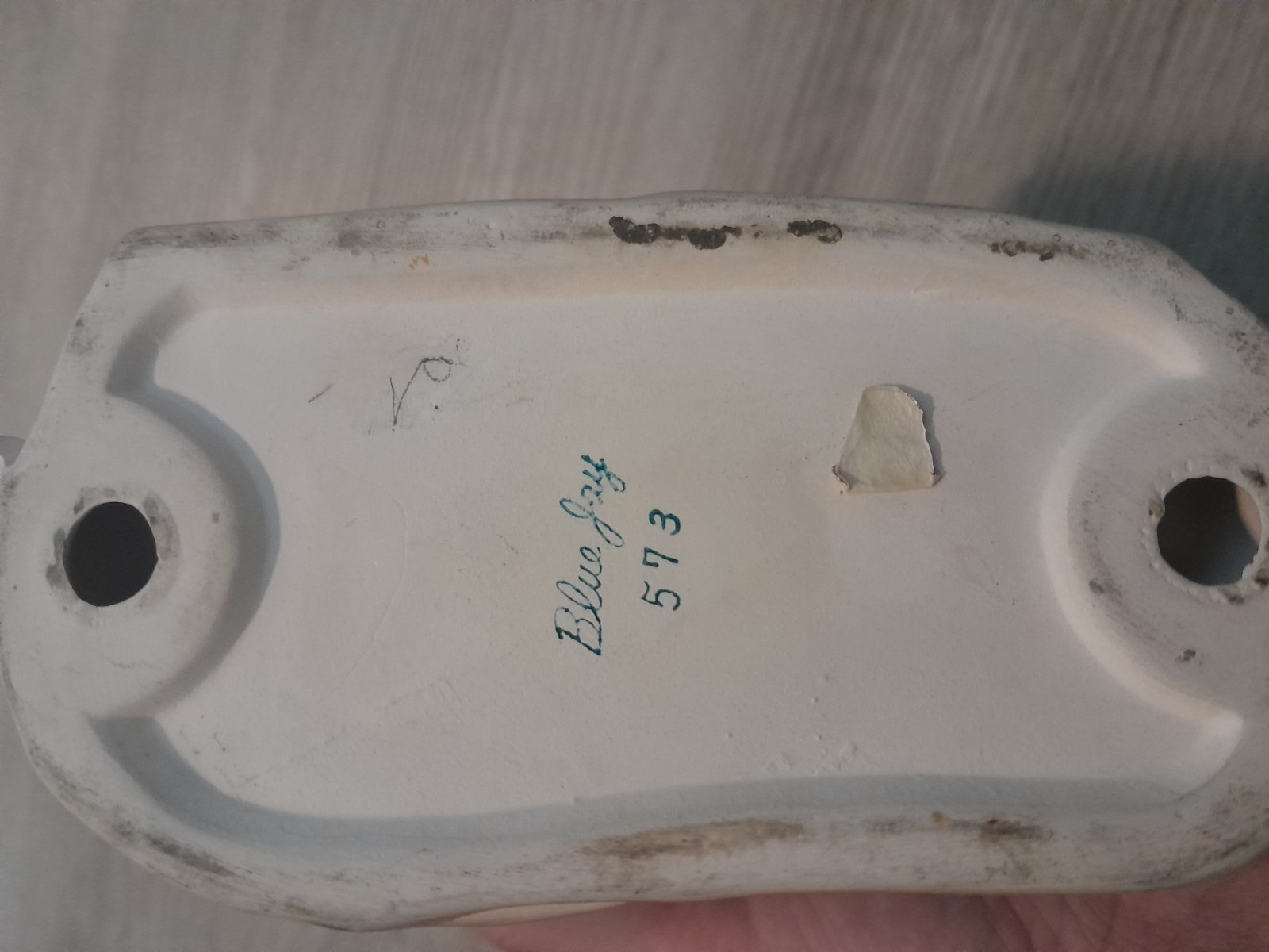 Mid-Century Lefton Blue Jay #573 Planter