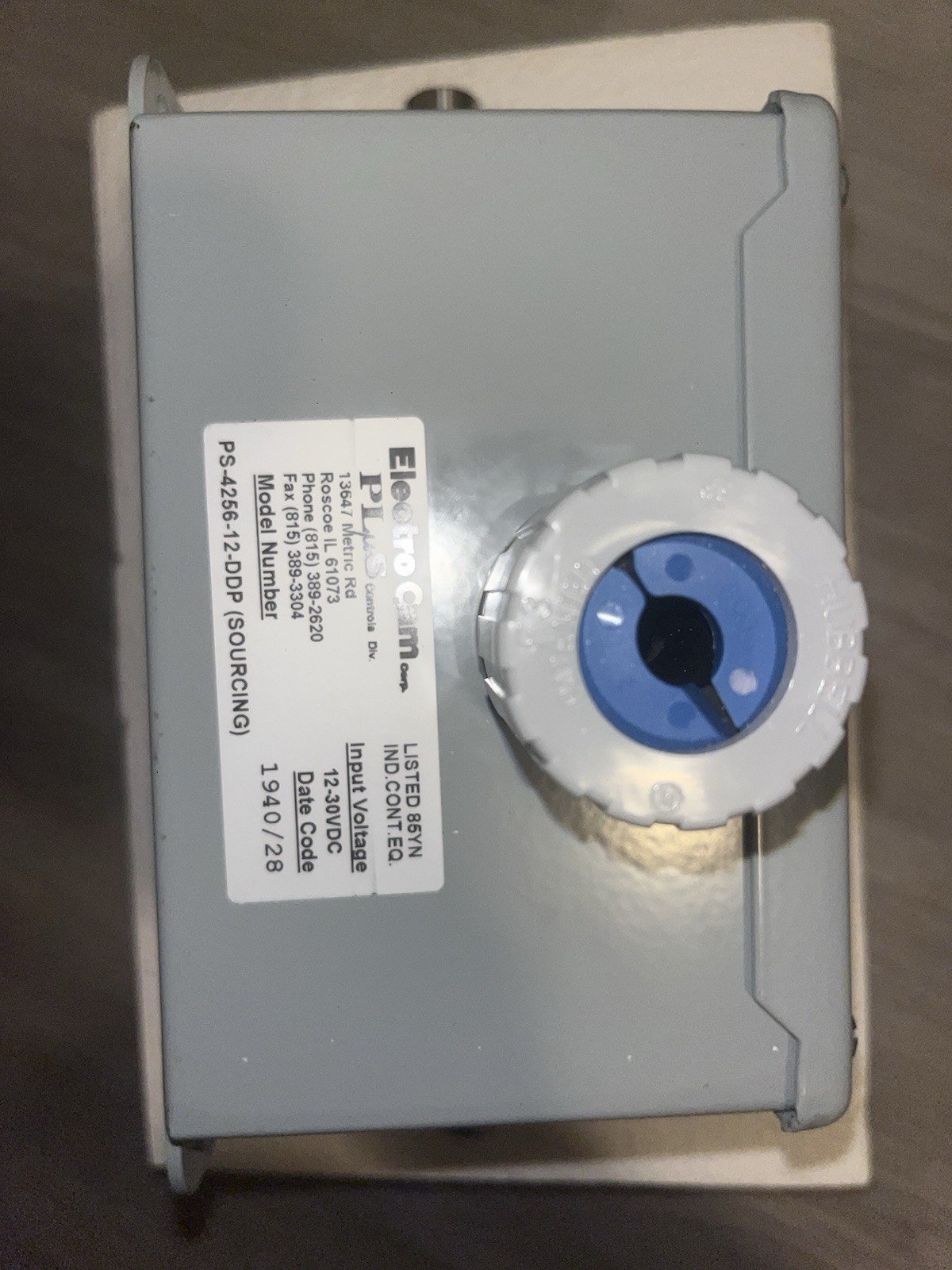 Electro Cam Absolute Gray Code Encoder-Brand New