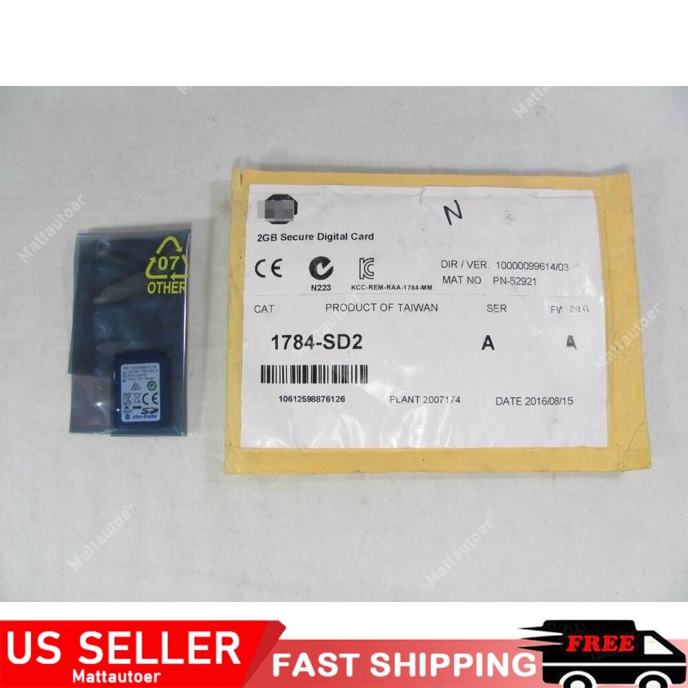 1784-SD2 ControlLogix Secure Digital Card Brand New AB Sealed 1784SD2