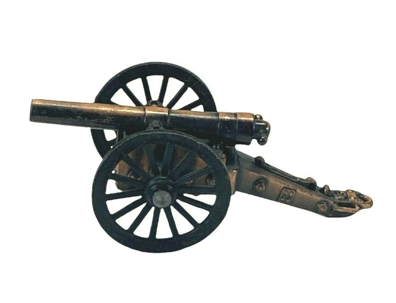 VTG Die Cast Mini Mechanical Cannon Pencil Sharpener