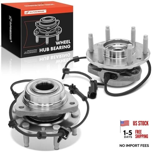 A-Premium 2 x Front Wheel Bearing and Hub Pair Kit for Front Both Wheels