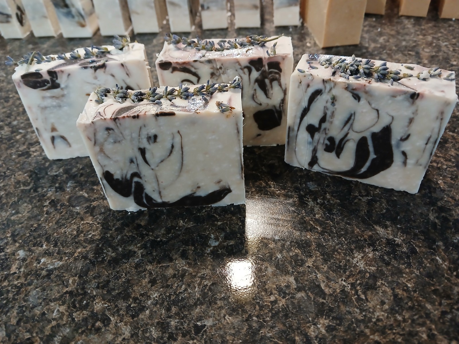 1lb Assorted Soap Sampler, men & women organic.