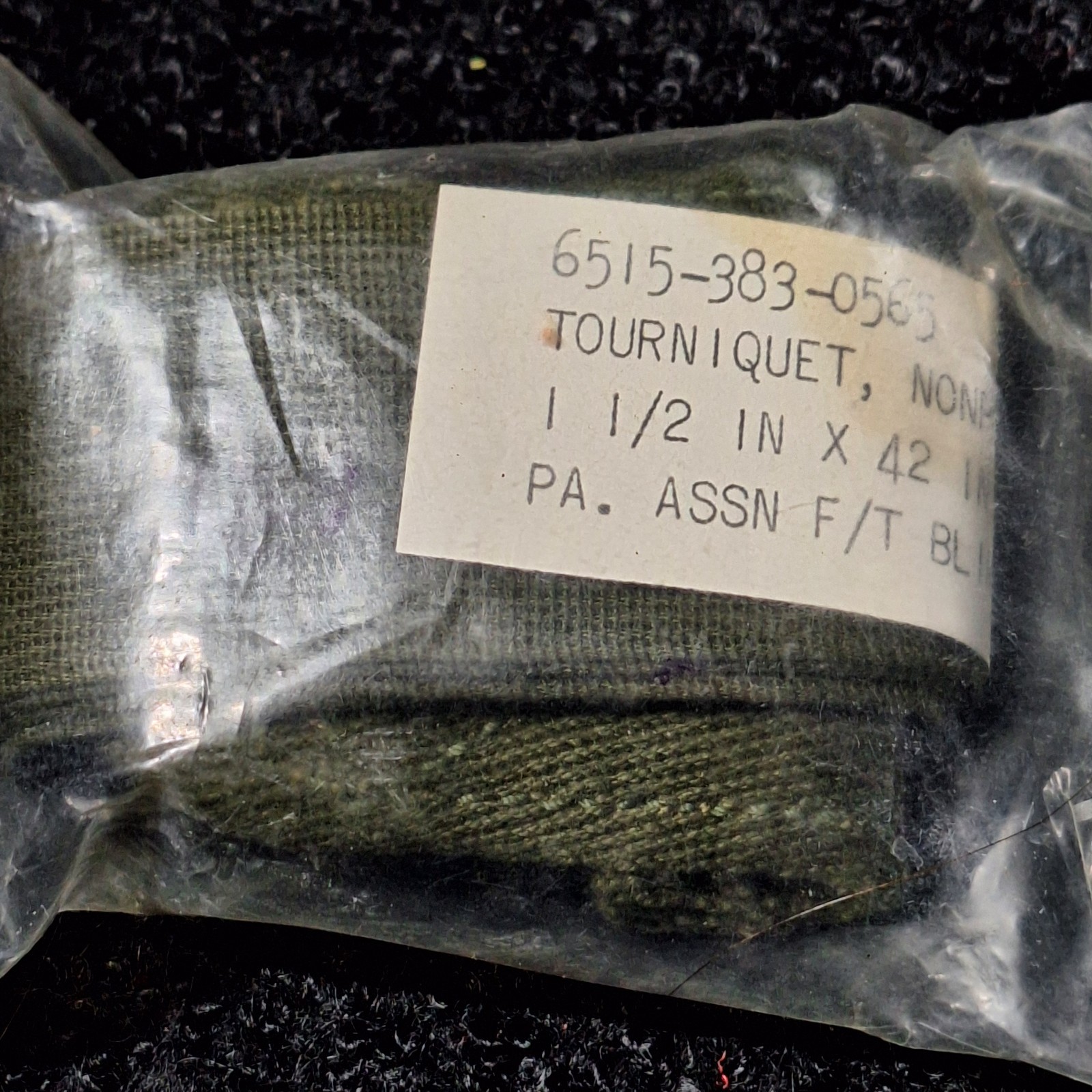 Military US Non Pneumatic Tourniquet- camouflaged 1 1/2 in X 42 in 6515-383-0565