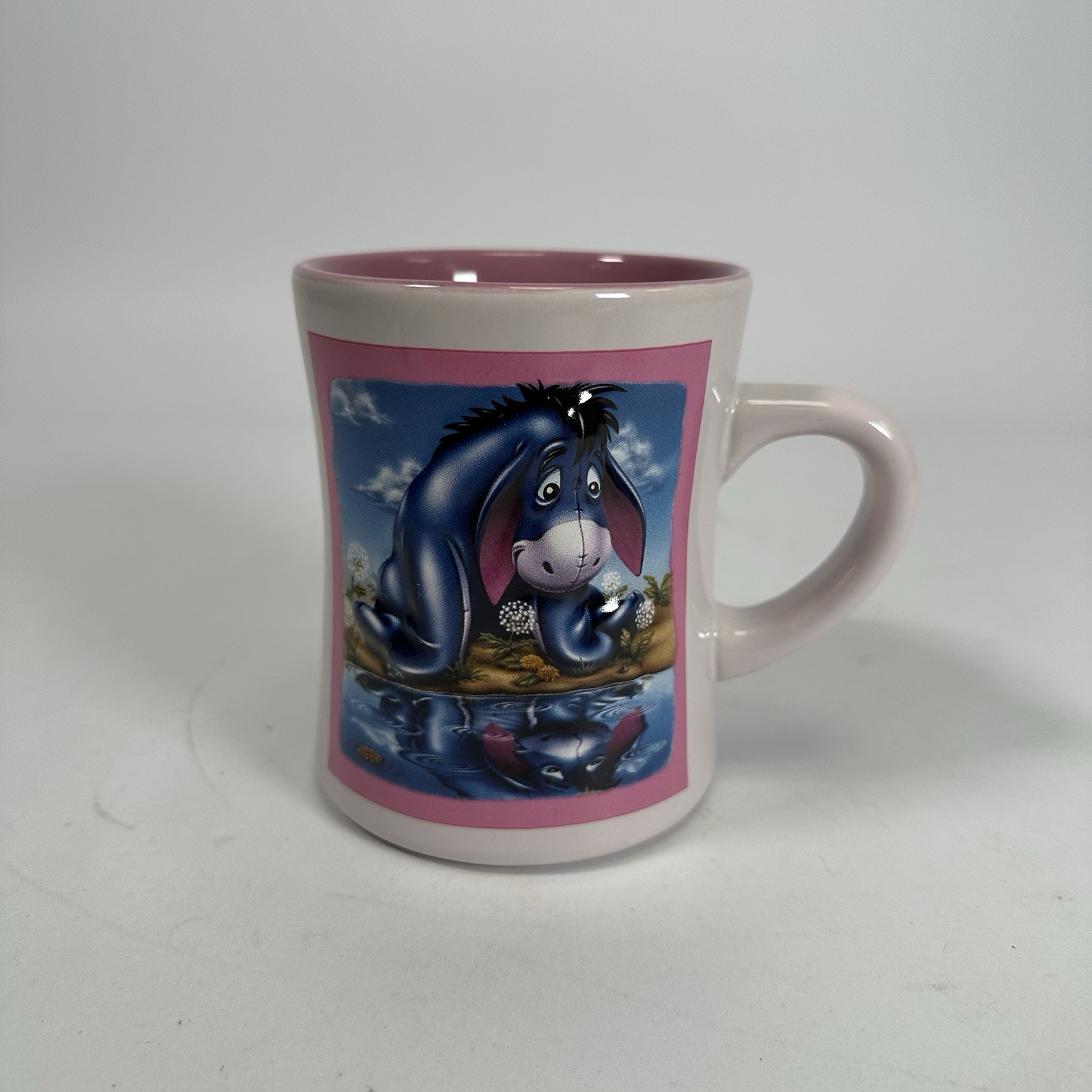 Disney Large Size Eeyore 3D Ceramic Mug Pink
